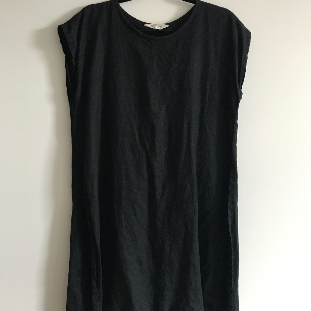 Elizabeth Suzann Josephine Vented Tunic Midweight Linen